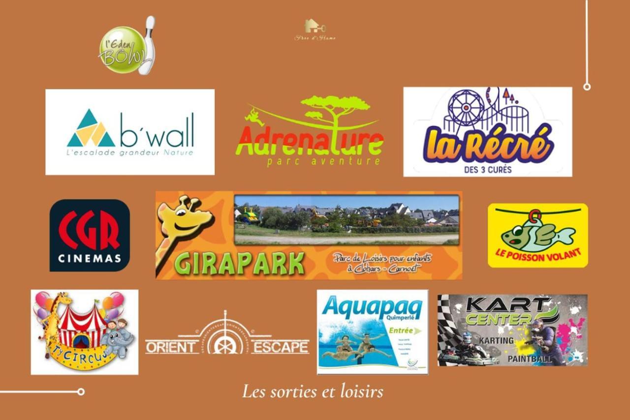 Le Tiguidou, Cosy, Lumineux, 2-6 Pers, Plage 300M Moëlan-sur-Mer Exterior foto